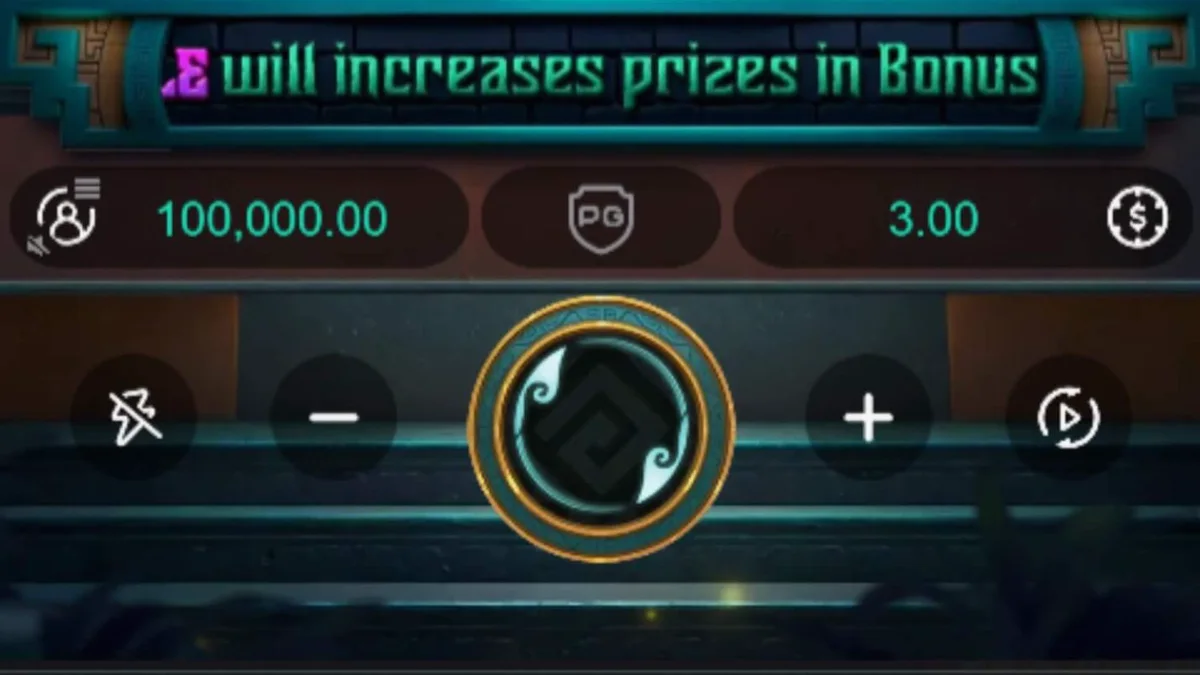 Tampilan visual slot Mayan Destiny dengan tema kuil kuno dan pendeta wanita.